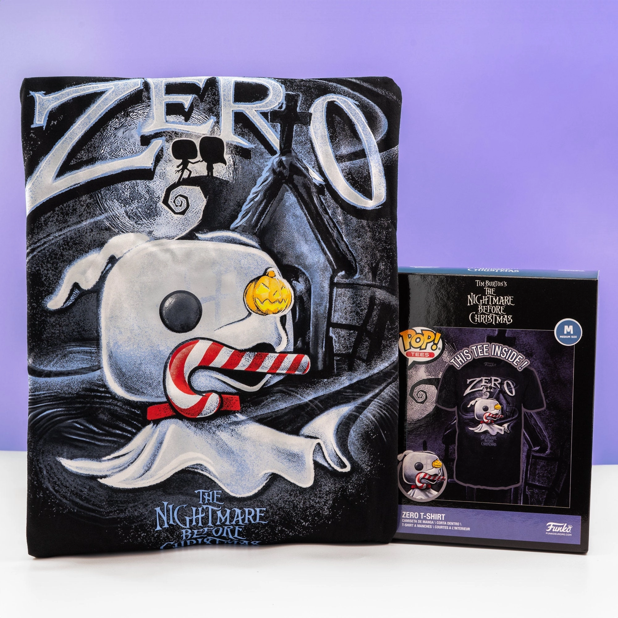 The Nightmare Before Christmas - Zero Funko Boxed Tee