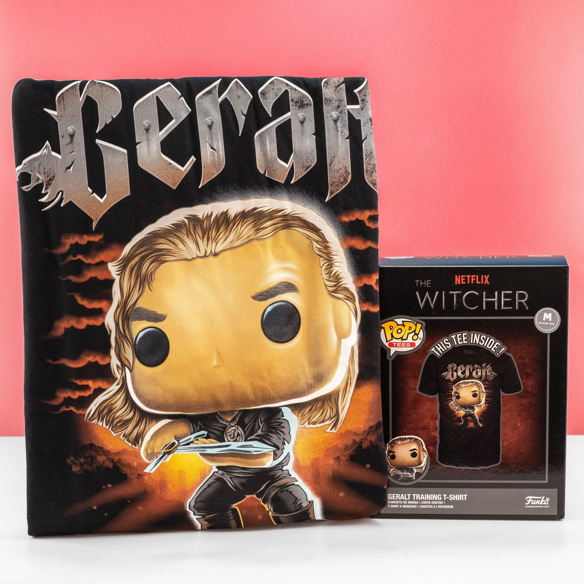 The Witcher - Geralt of Rivia Funko Boxed Tee