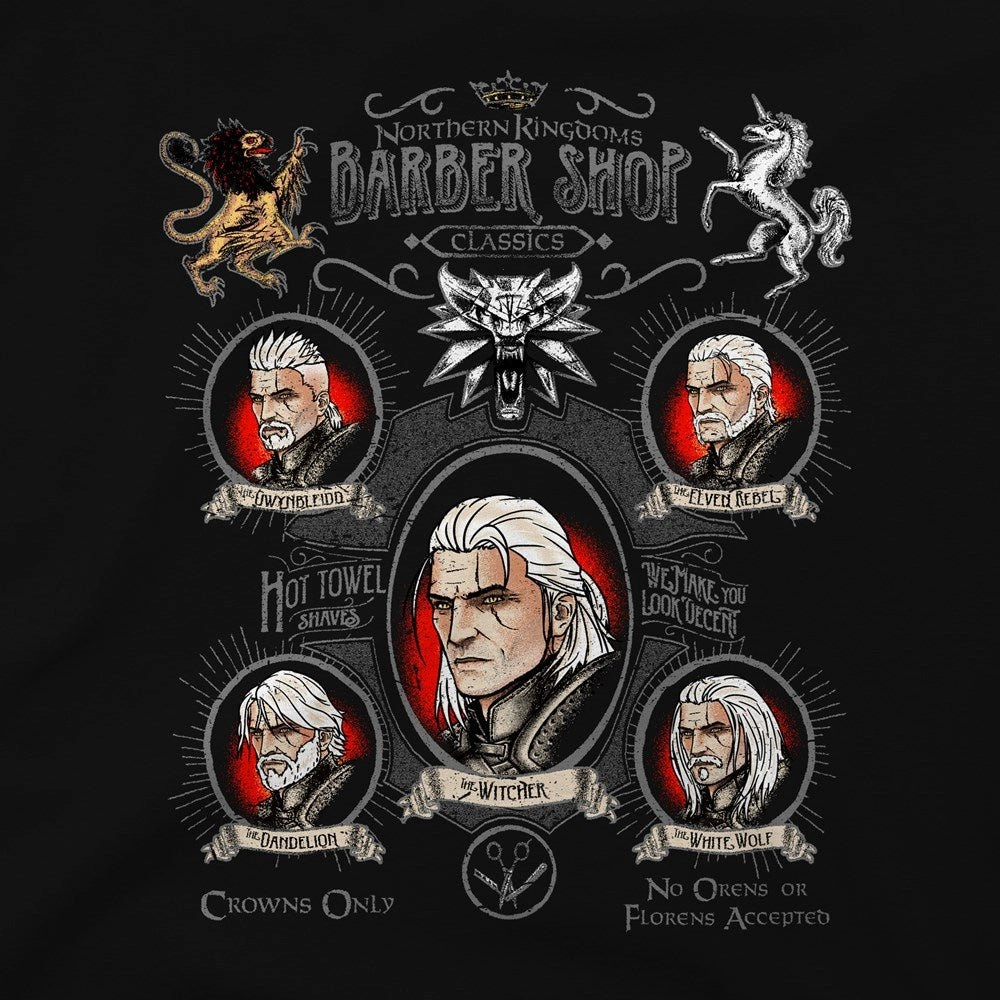 The Witcher Shave and a Haircut T-Shirt