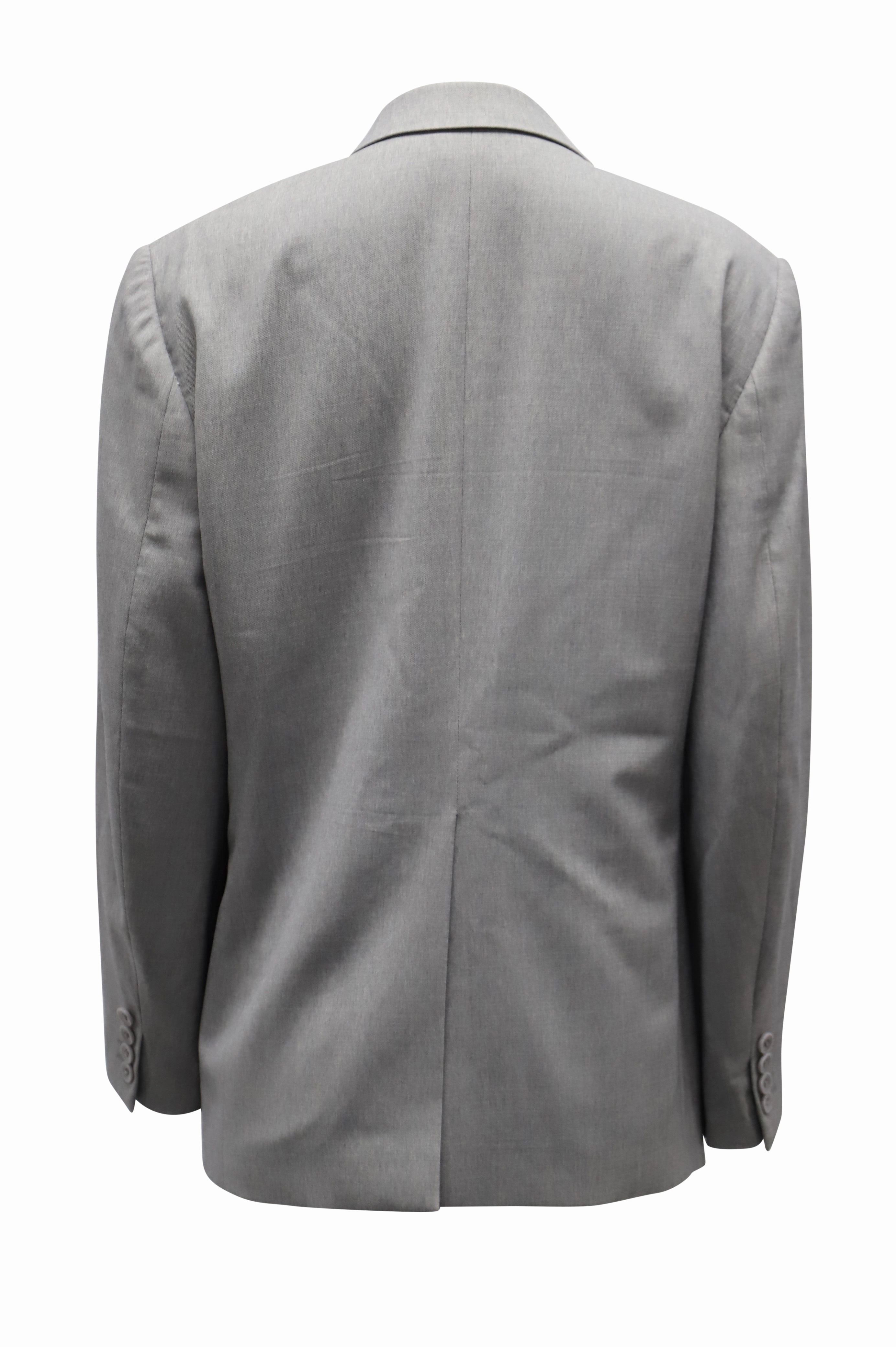 Theory Chambers Slim-Fit Sportcoat in Grey Wool