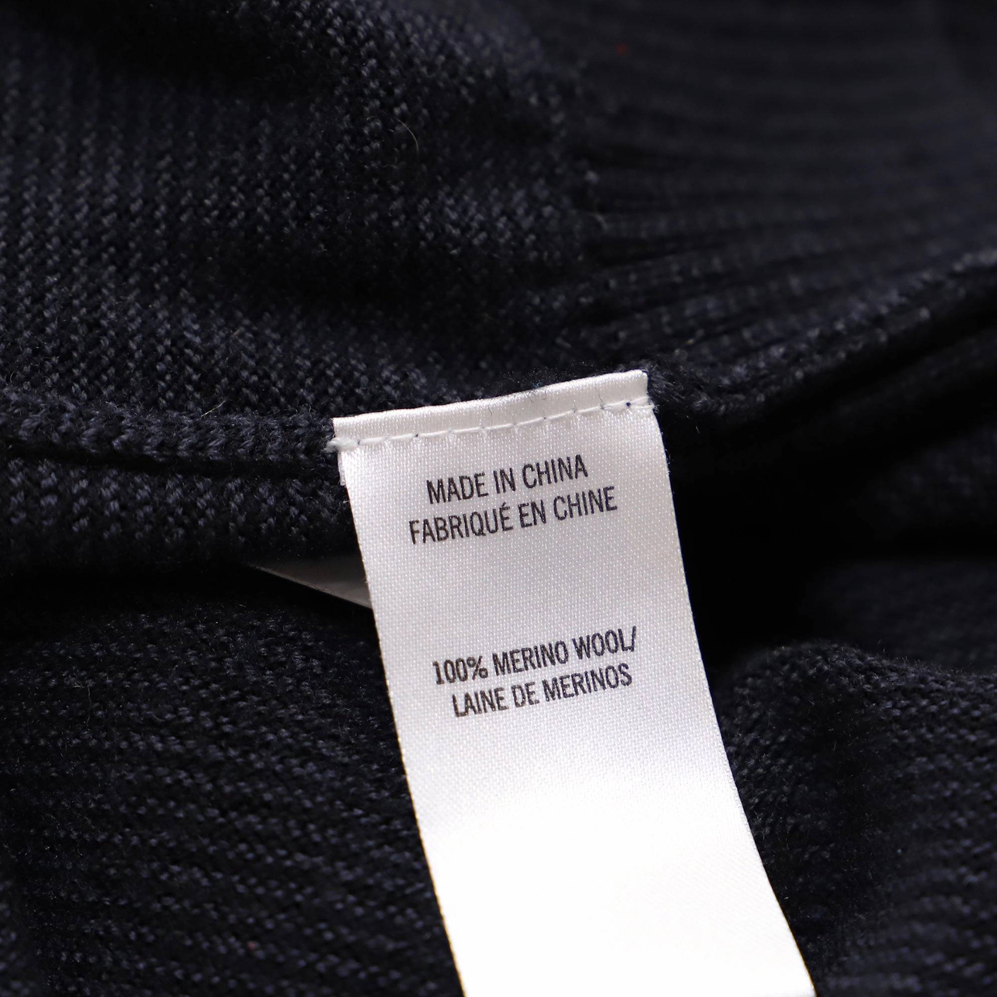Theory Knitted Zipped Hoodie in Navy Blue Wool