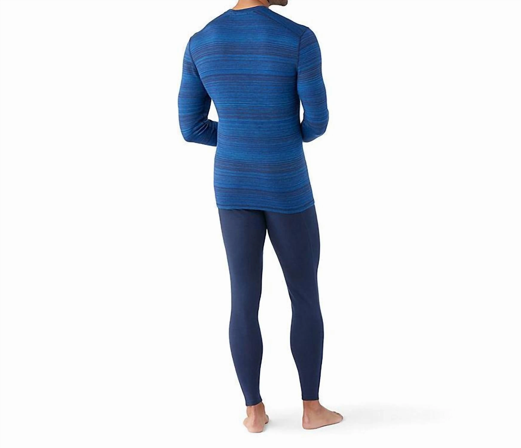 Thermal Base Sweater In Deep Navy