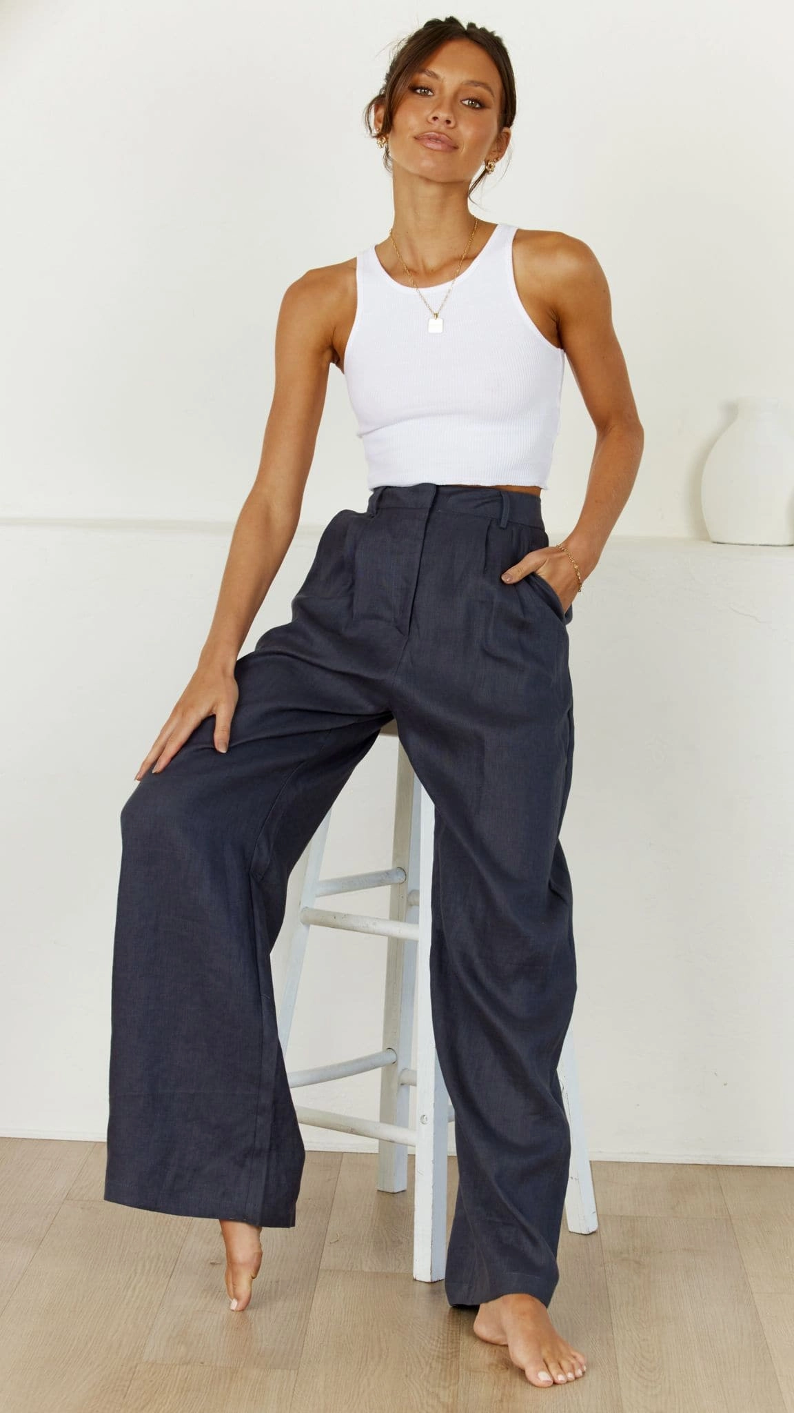 Tillie Pants - Ink