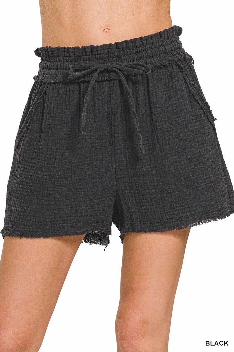 Time Hushes Drawstring Shorts