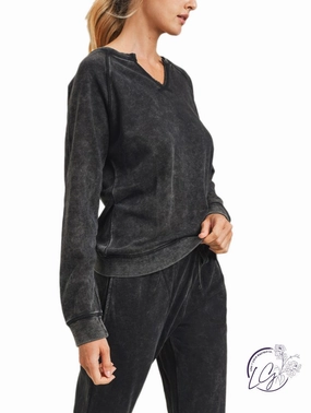 Time Will Tell Cozy Raglan Crewneck affordable athletic pants for men