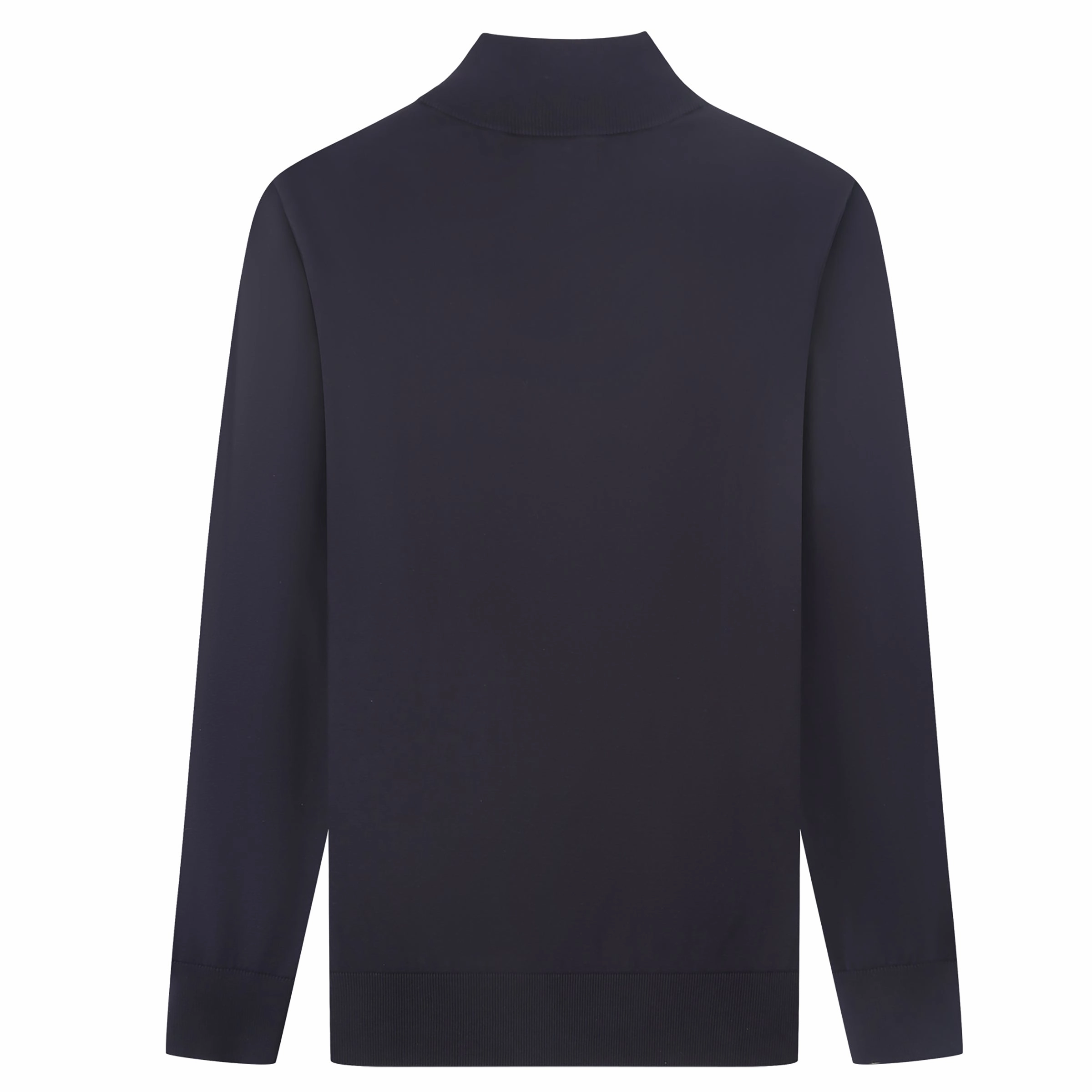 Tom Baine Men's Cashmere Feel Slim Fit Quarter Zip Sweater