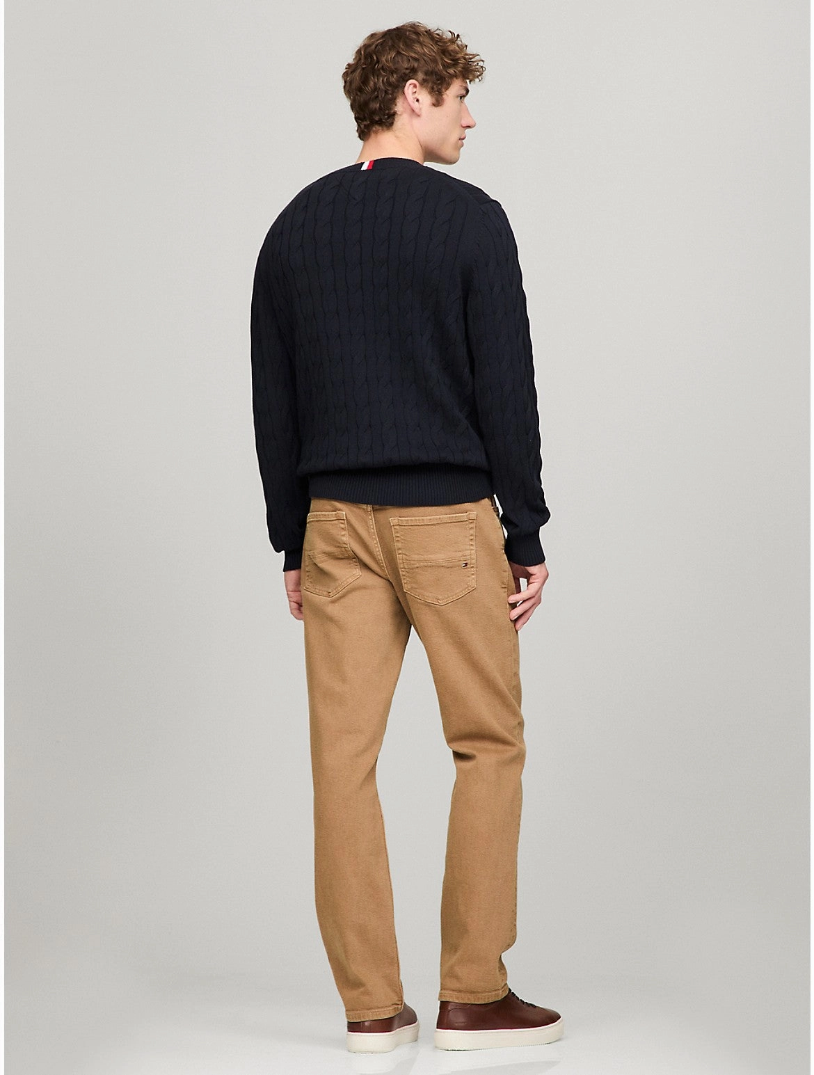 Tommy Hilfiger Men's Cable Knit Sweater