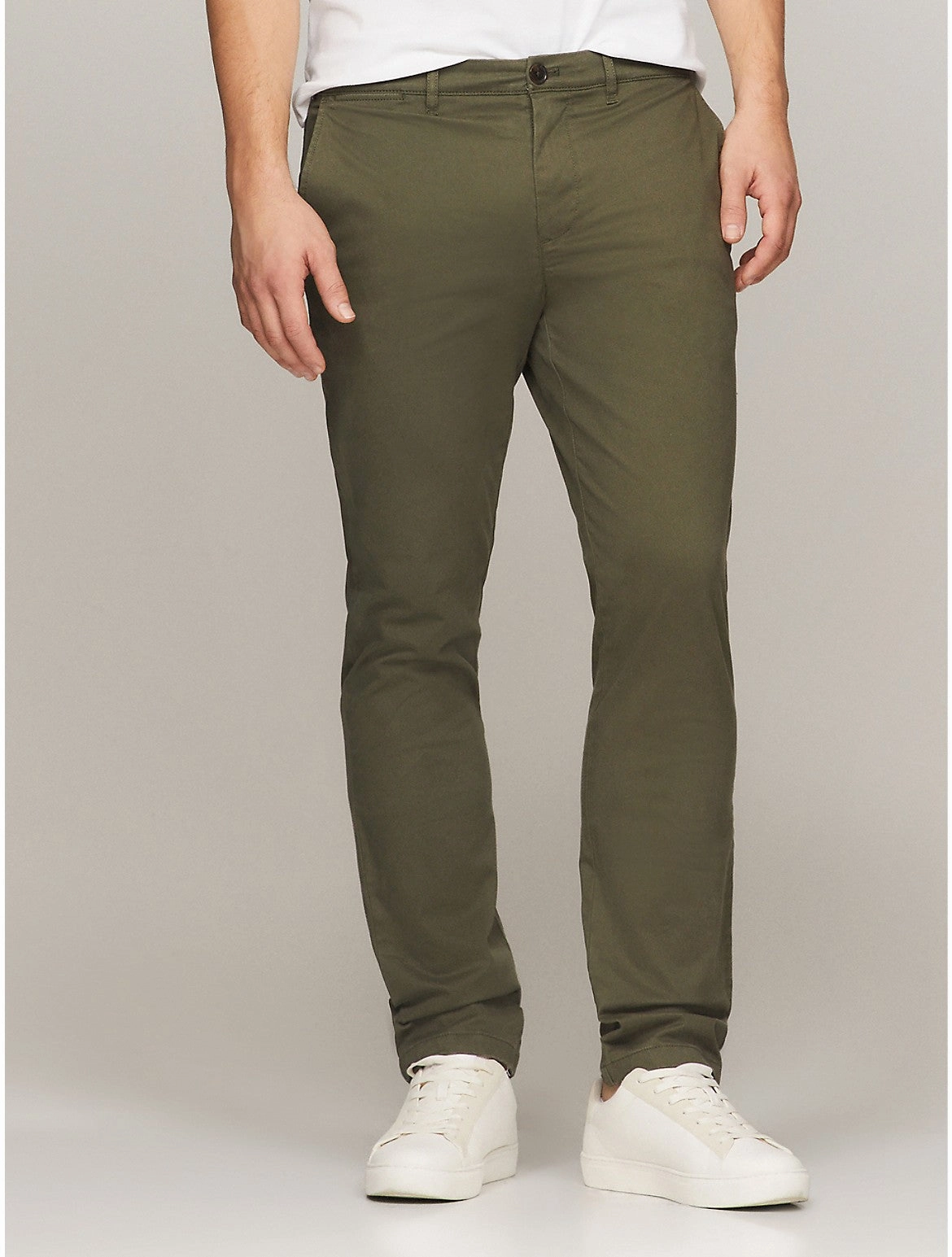 Tommy Hilfiger Men's Slim Fit THFlex Tommy Chino