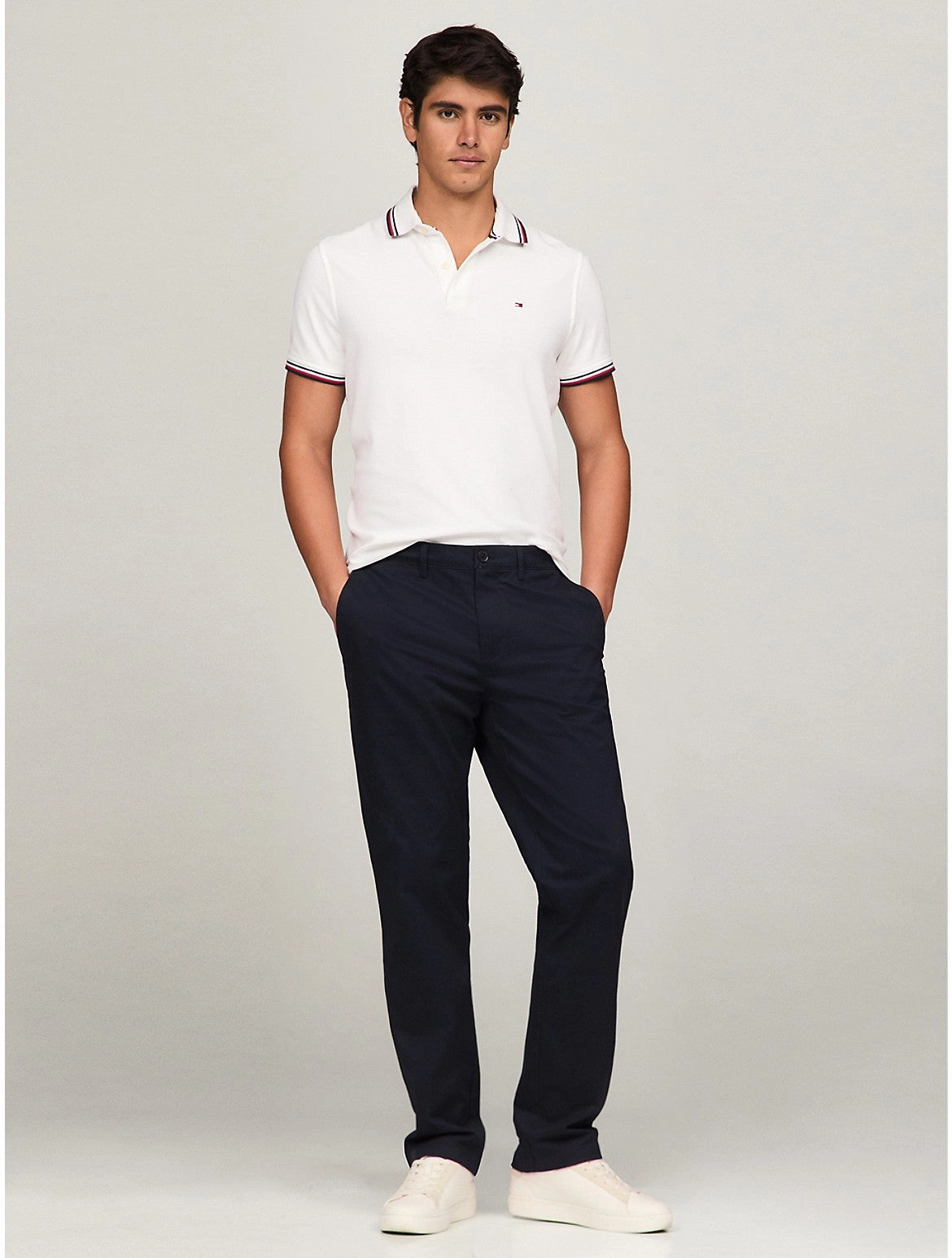Tommy Hilfiger Men's Slim Fit THFlex Tommy Chino