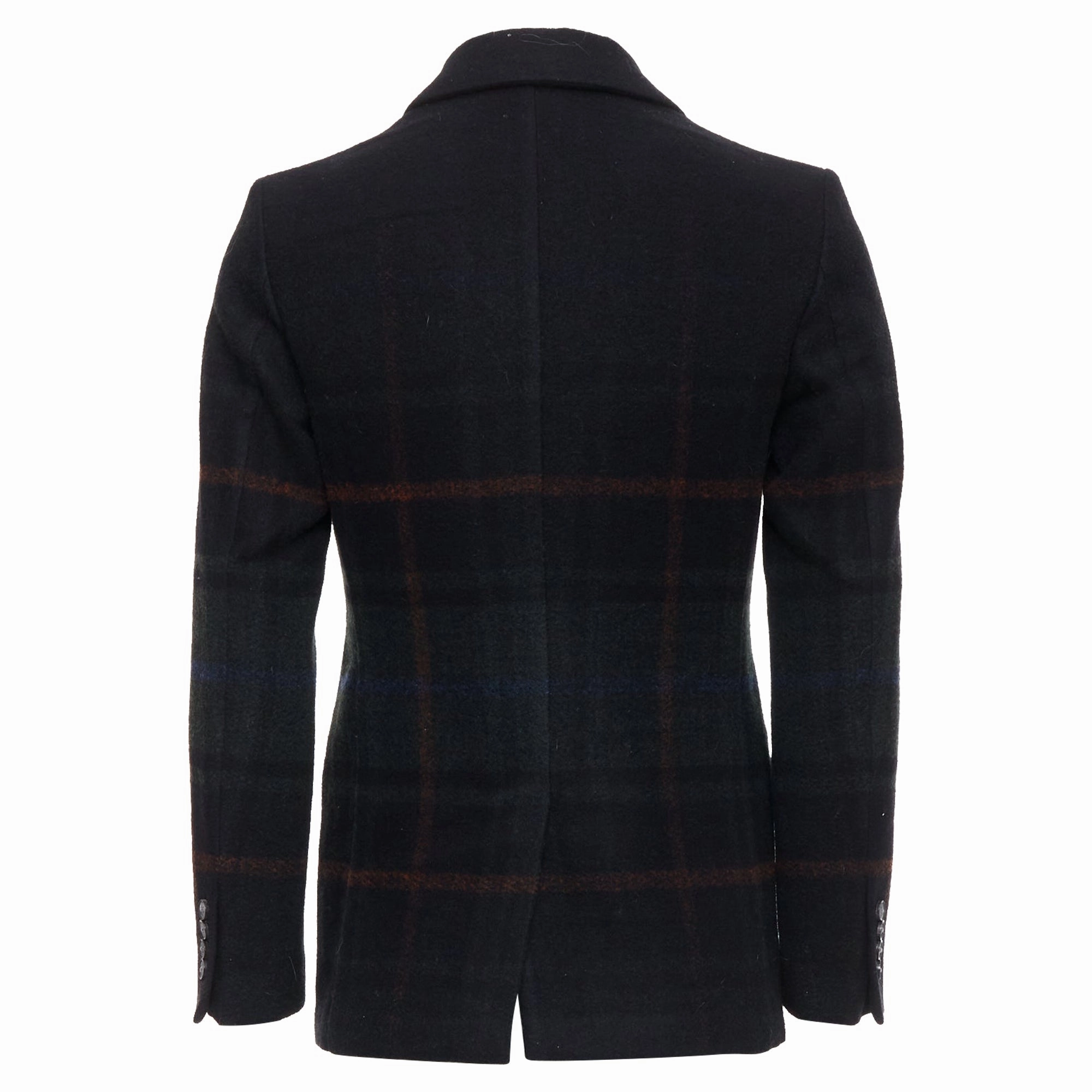 Tomorrowland Tartan Degrade Wool Blazer Jacket