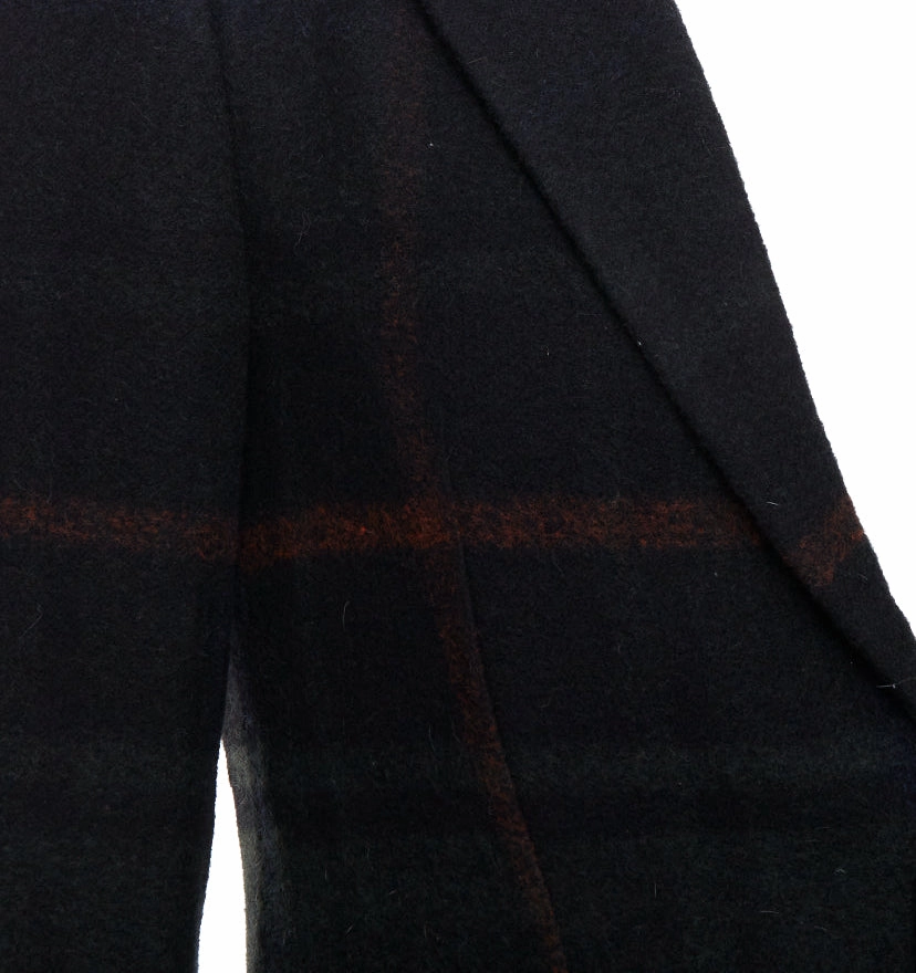 Tomorrowland Tartan Degrade Wool Blazer Jacket