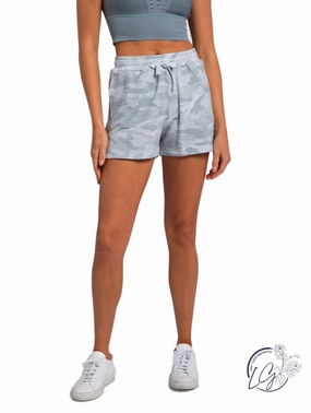 Too Fine Camo Drawstring Shorts affordable athletic pants for men