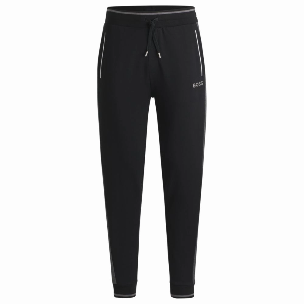 Tracksuit bottoms with contrast piping
