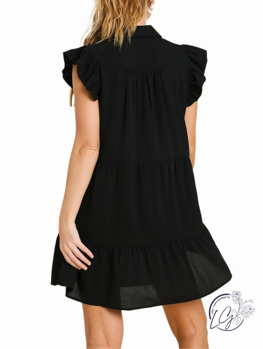 Twirl and Tier Short Dress