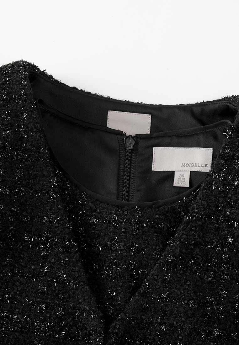 Two-pieces Lurex Tweed Cape and Dress