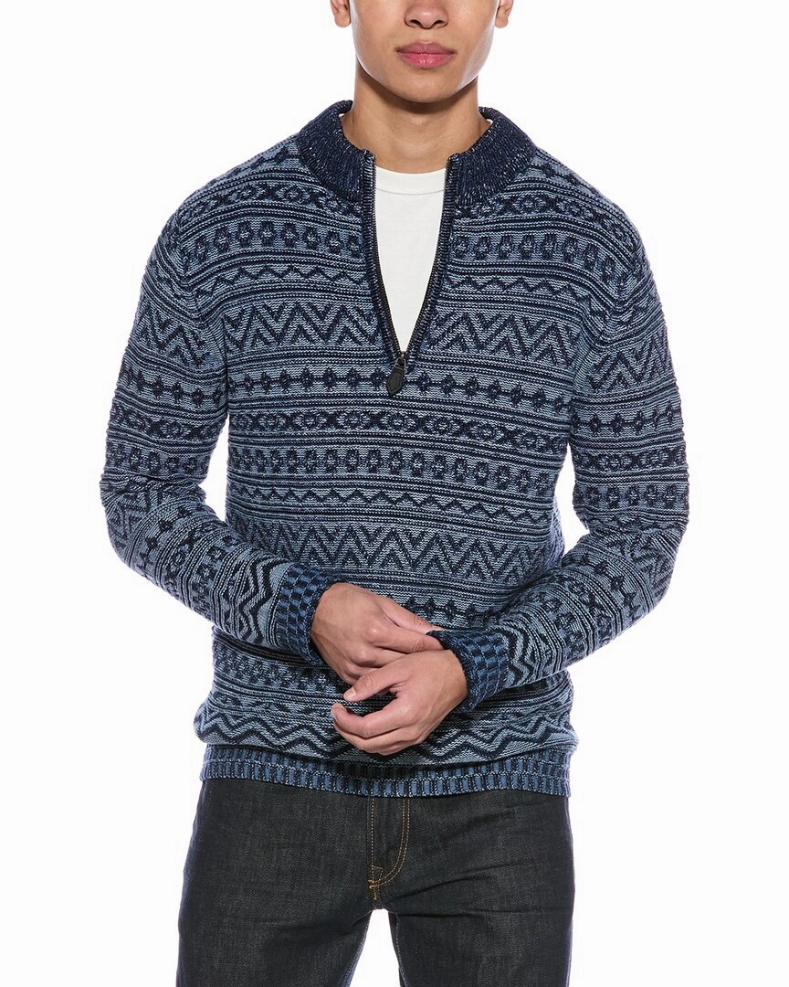 tyler b?e Patterned 1/4-Zip Sweater