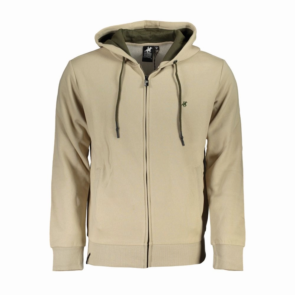 U.S. Grand Polo Chic Hooded Zip Men's Sweater