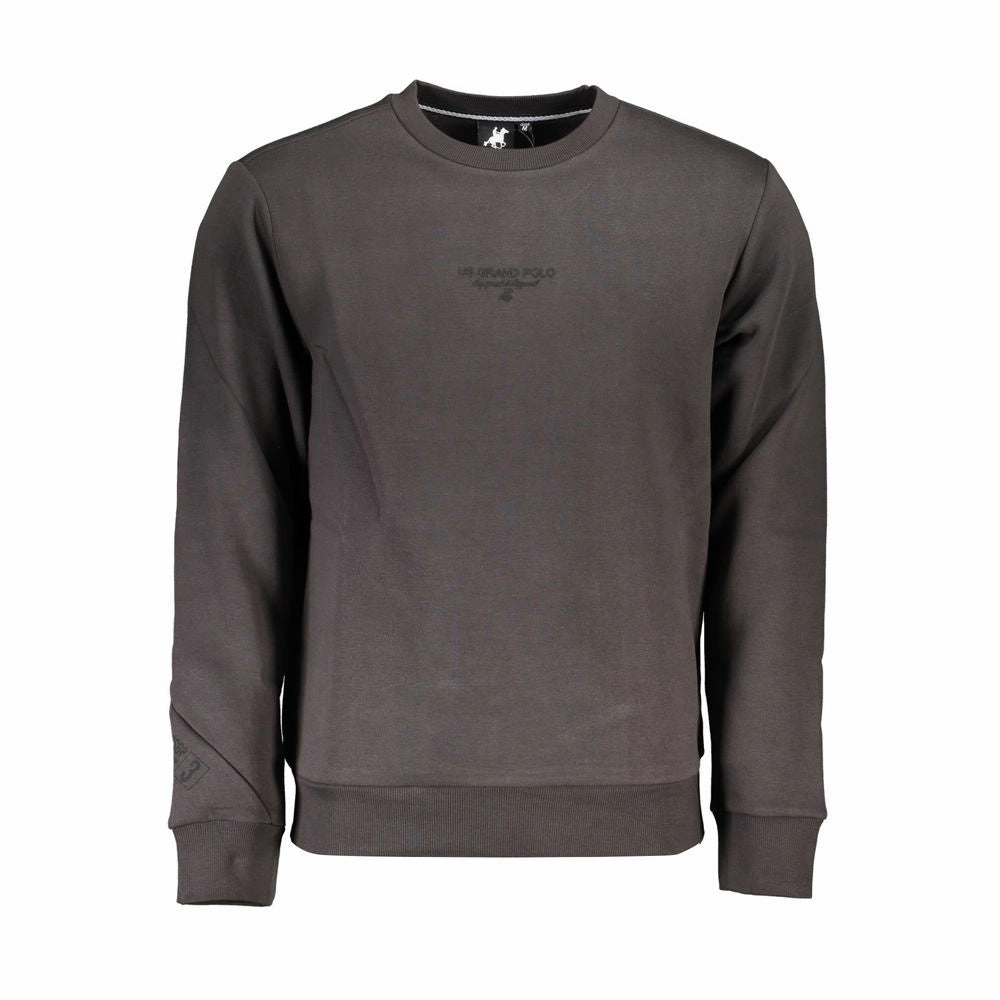U.S. Grand Polo Sleek  Fleece Crew Neck Men's Sweatshirt