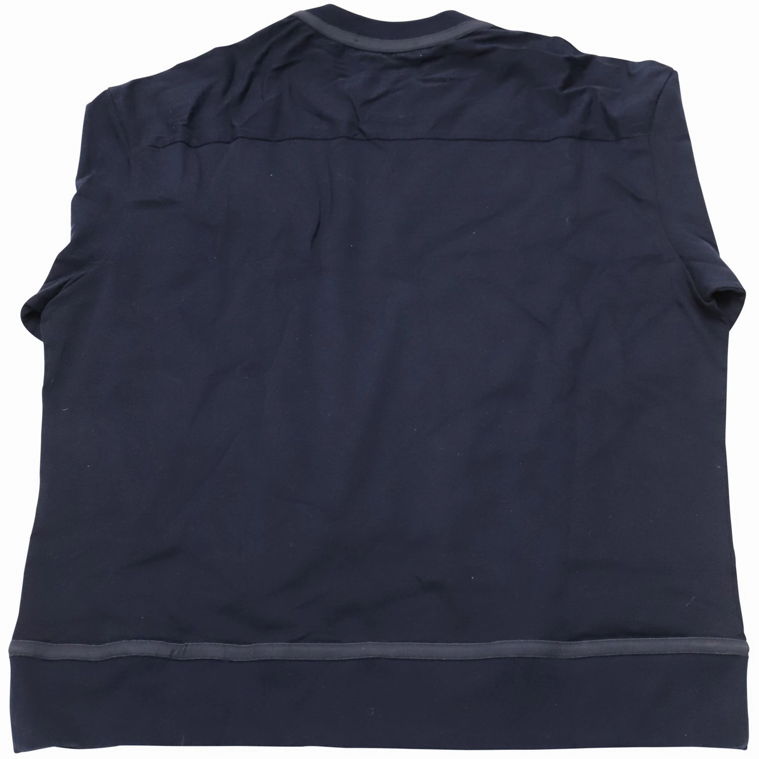 Undercover Long Sleeve Sweatshirt in Navy Blue Cotton