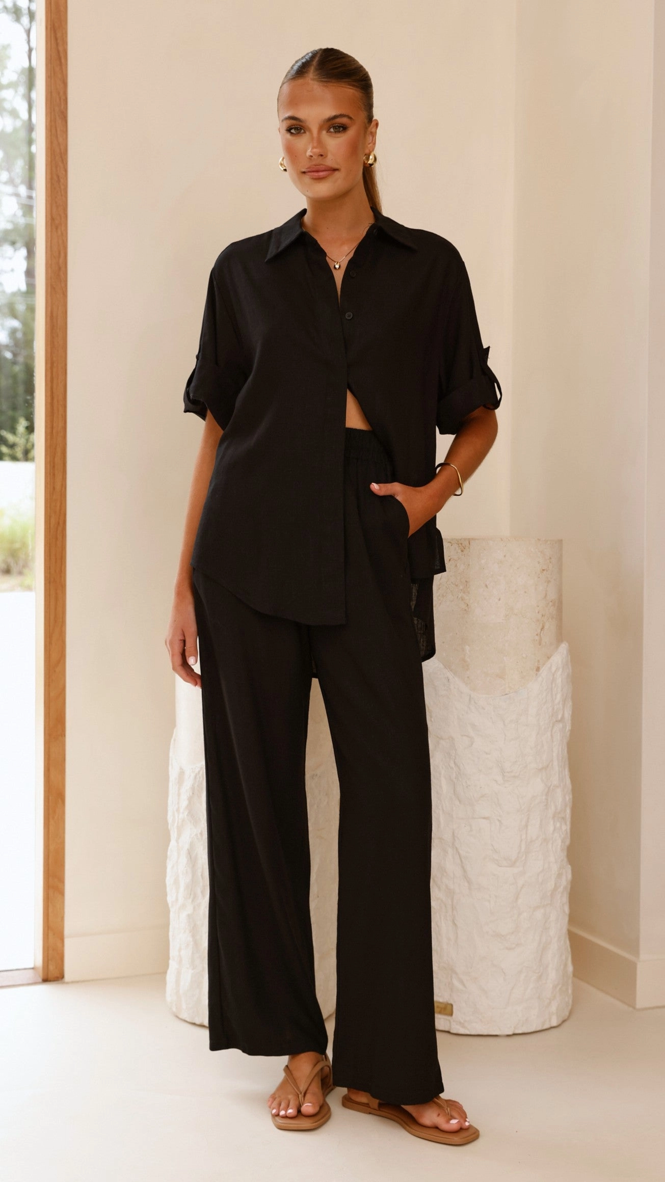 Valene Pants - Black
