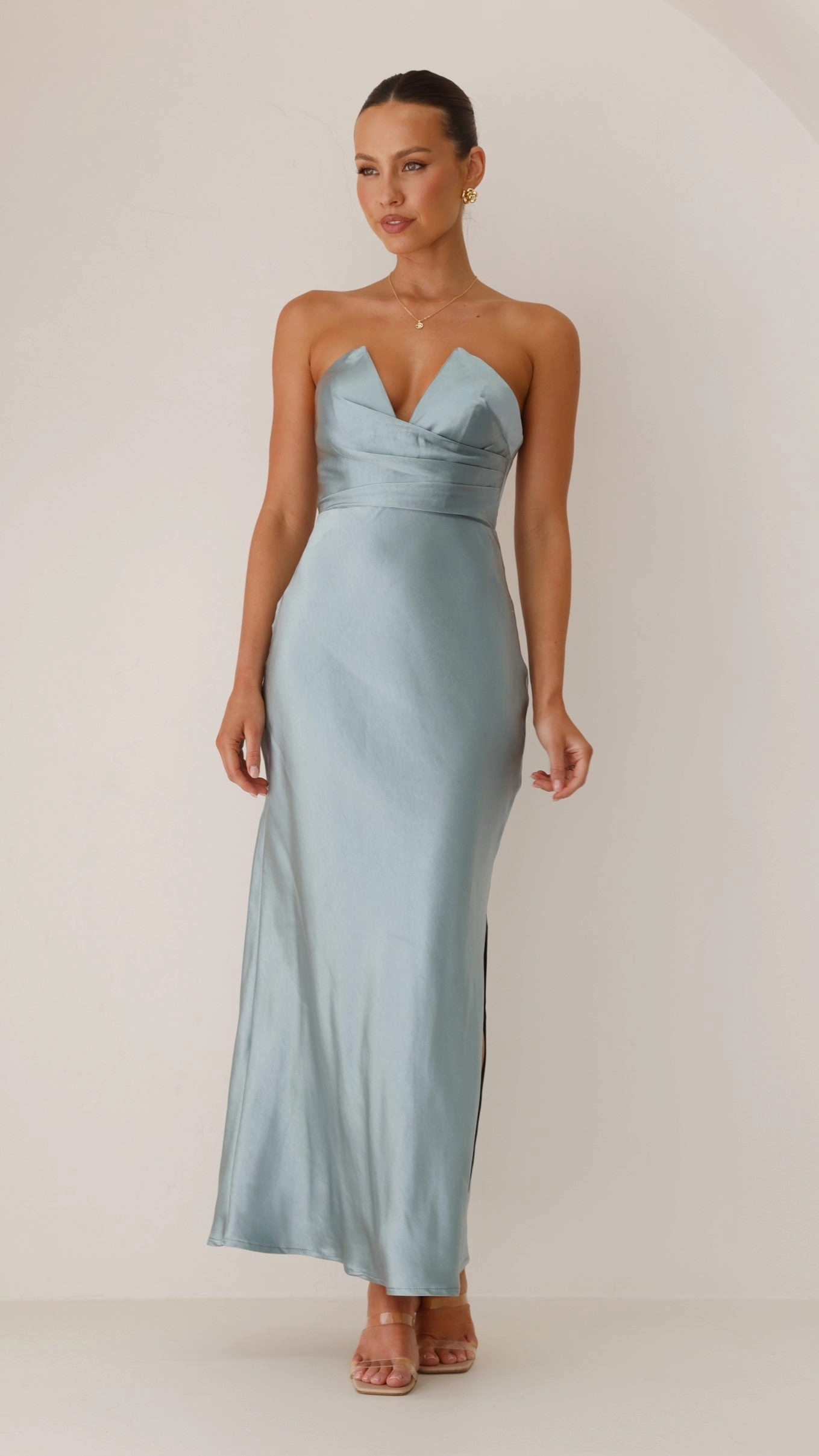 Valerie Maxi Dress - Blue