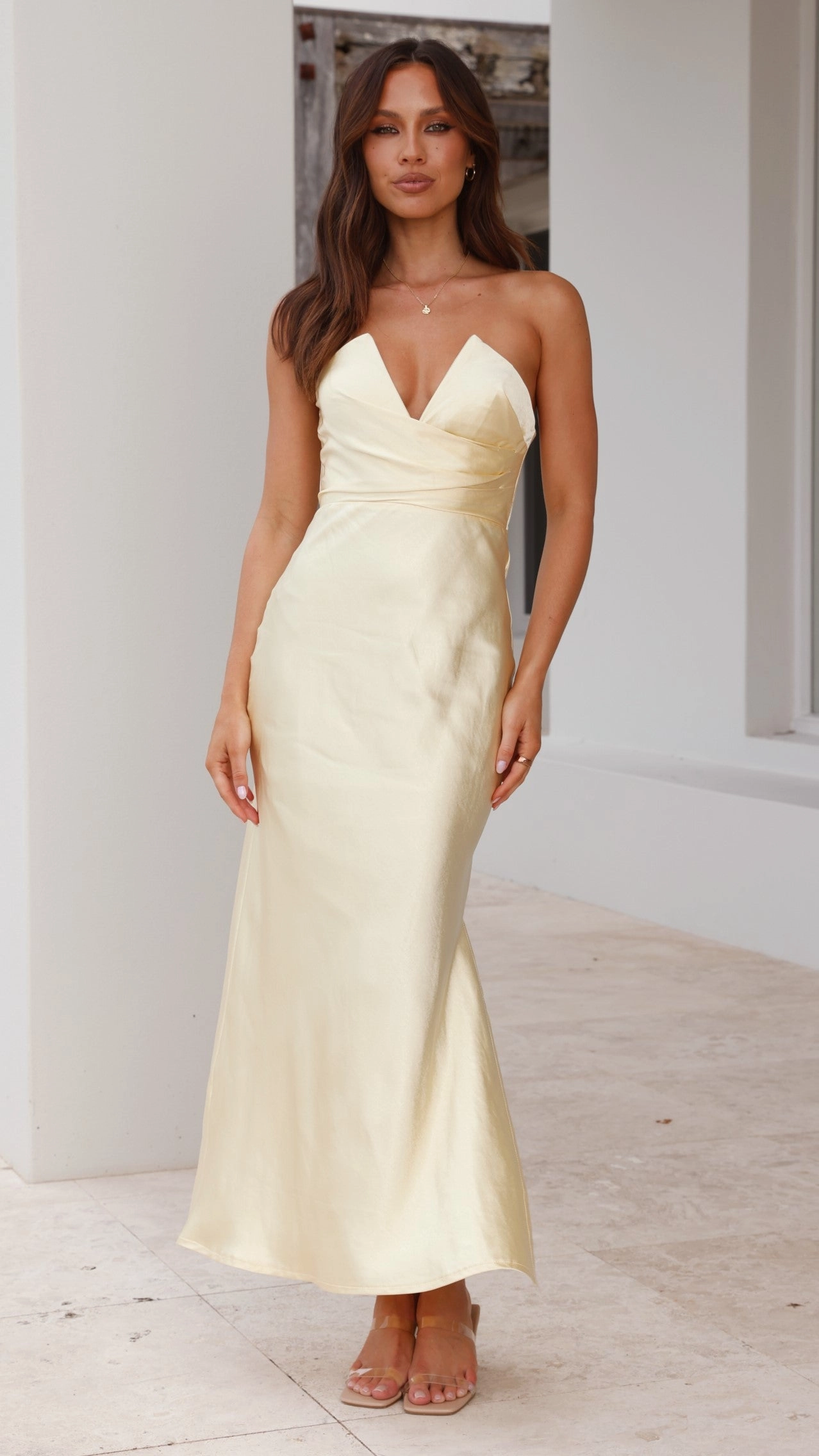 Valerie Maxi Dress - Yellow