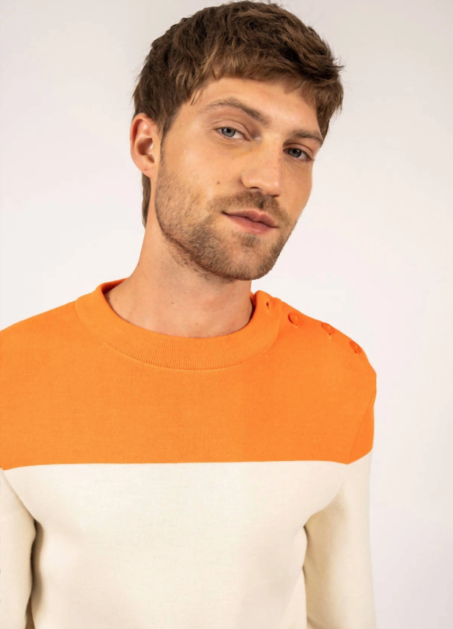 Vauville Sweater In Ecume