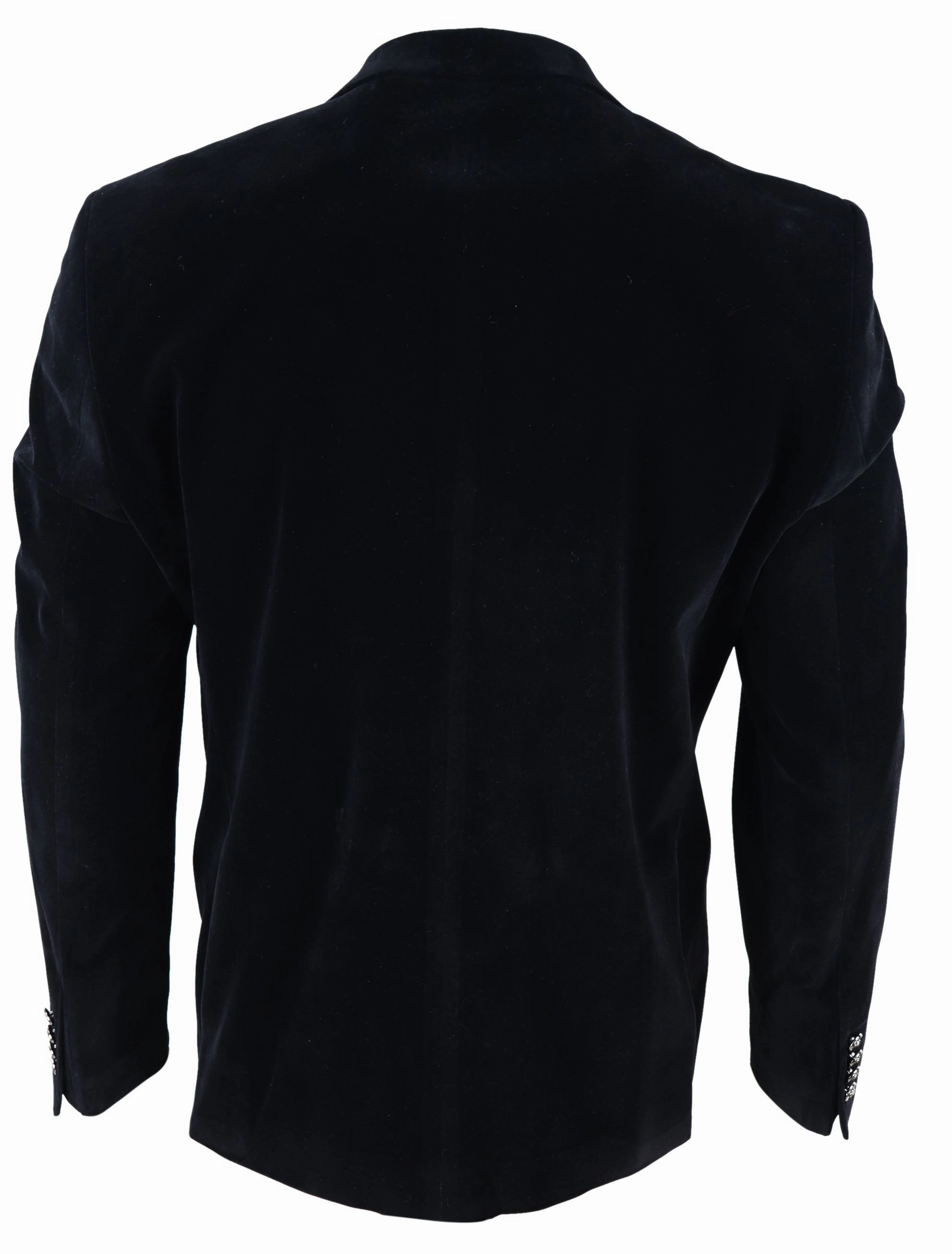 Velvet 1 Button Jacket Tuxedo Blazer