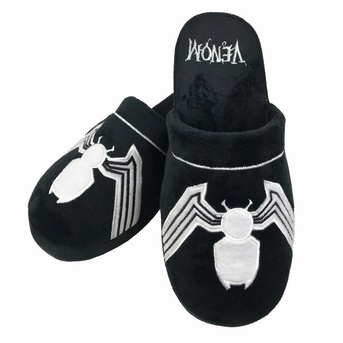 Venom Black Mule Slippers