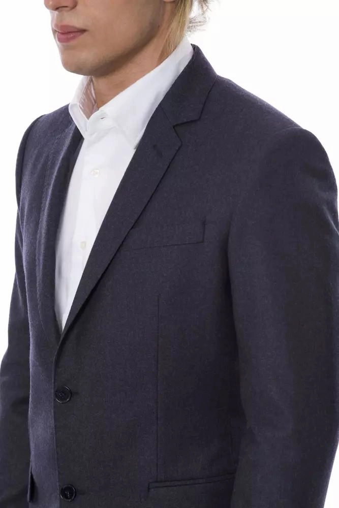 Verri Elegant  Wool Single-Breasted Men's Blazer