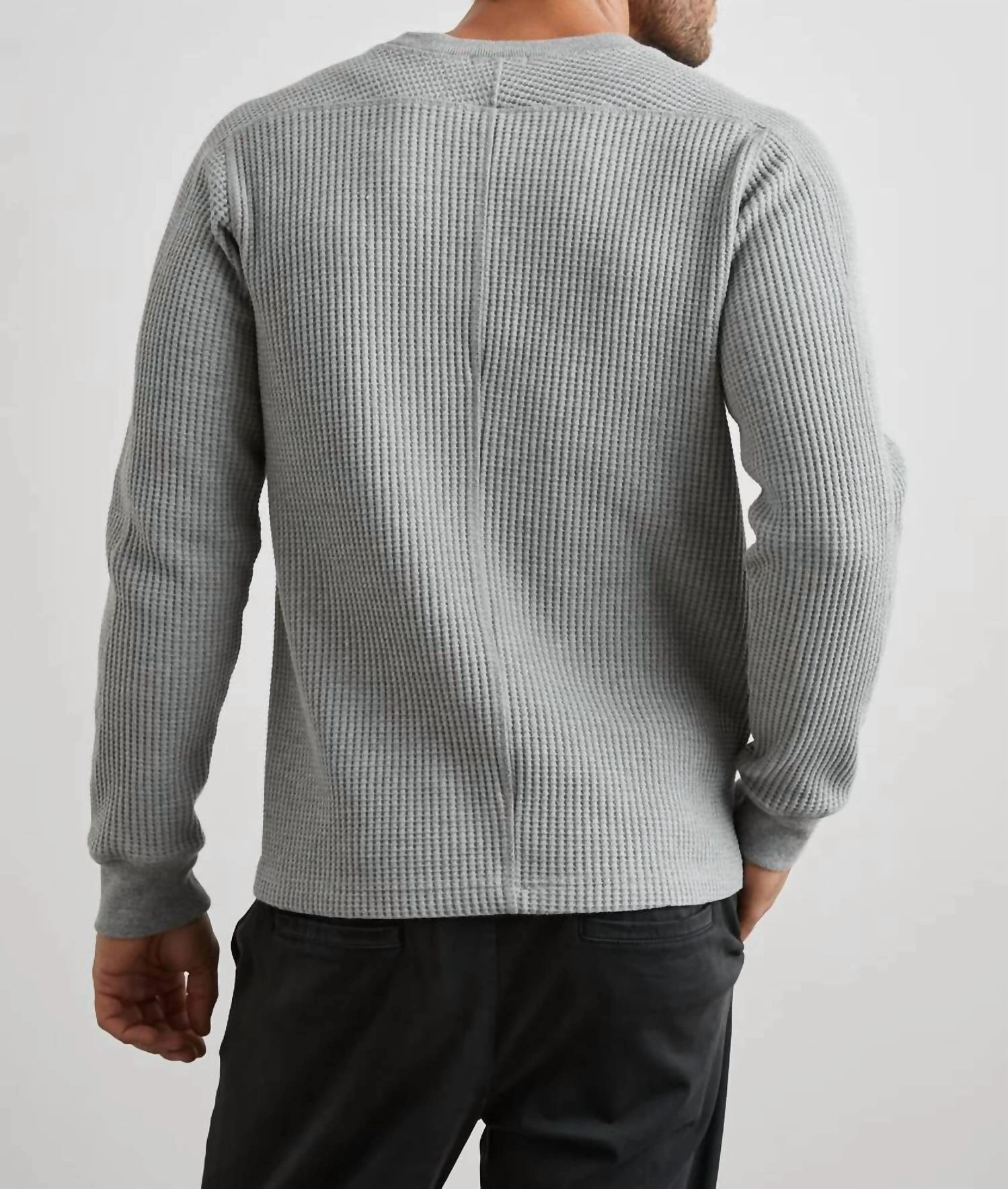 Wade Sweater In Heather Grey
