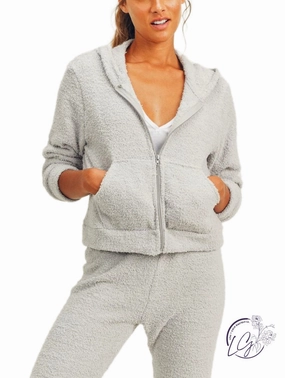Warm Embrace Zip-Up Hoodie affordable athletic pants for men