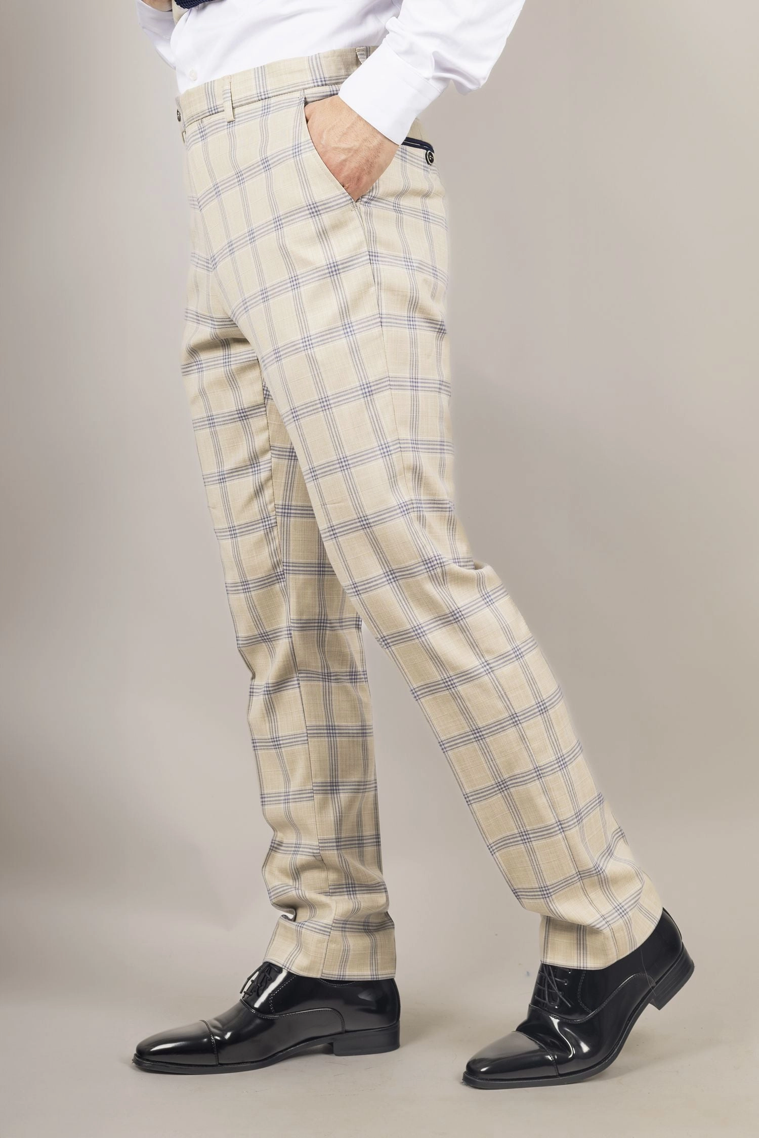 Warwick Formal Checked Trousers Pants