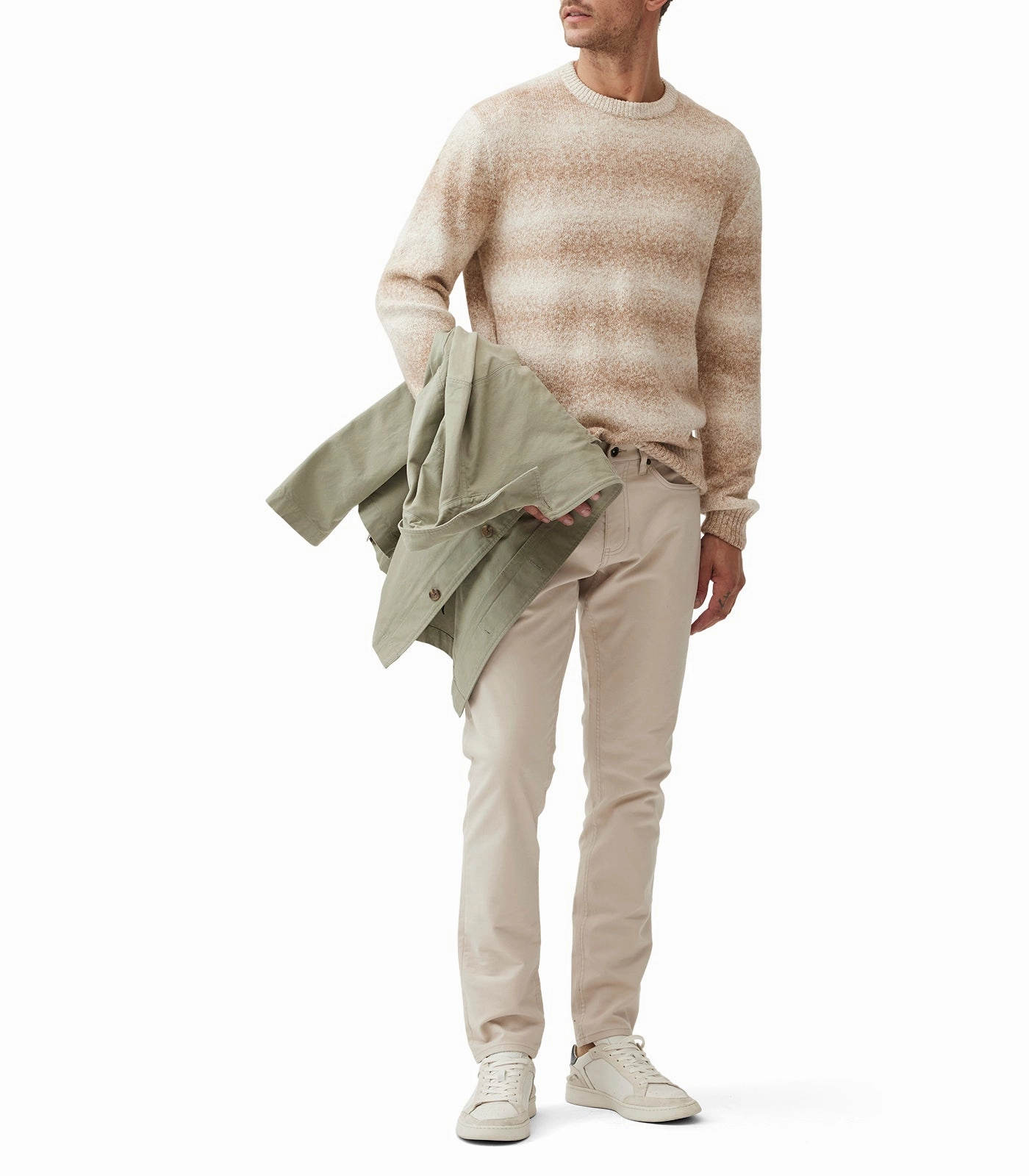 Wave Break Crew Neck Sweater