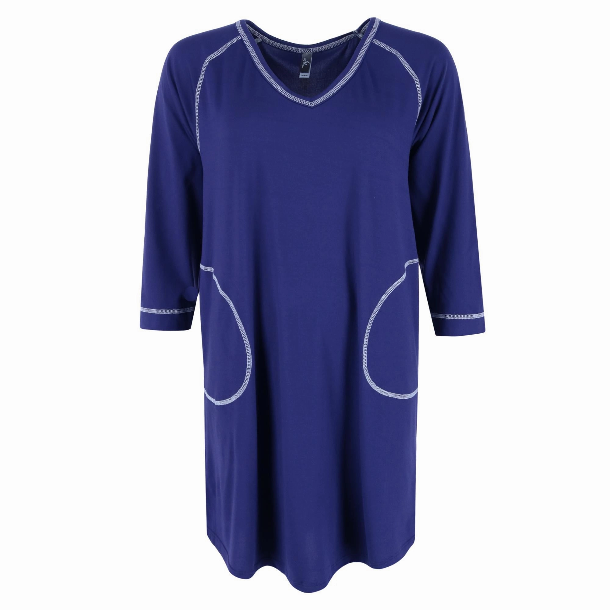 Women's Large Flower Pajama Sleep Shirt