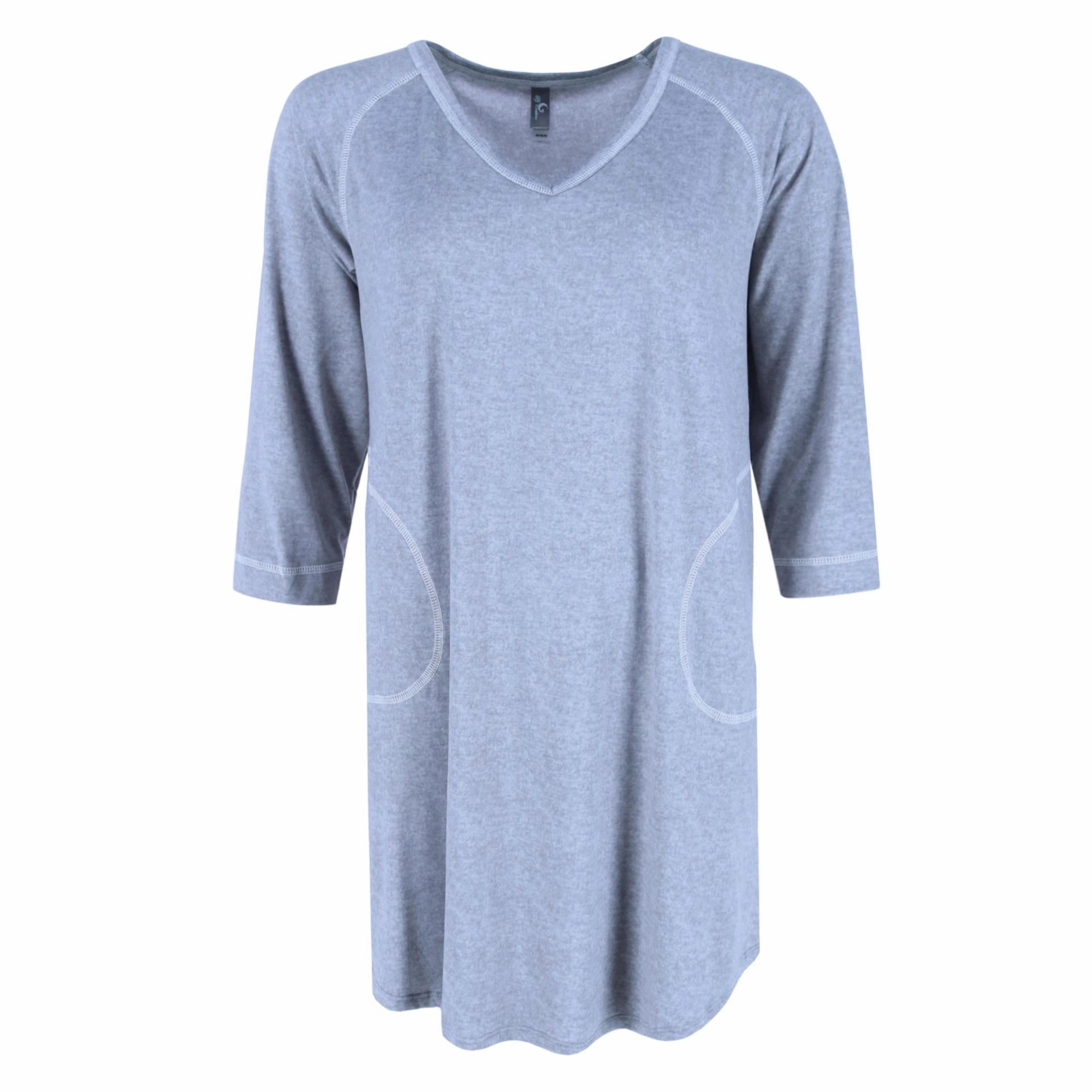 Women's Large Flower Pajama Sleep Shirt