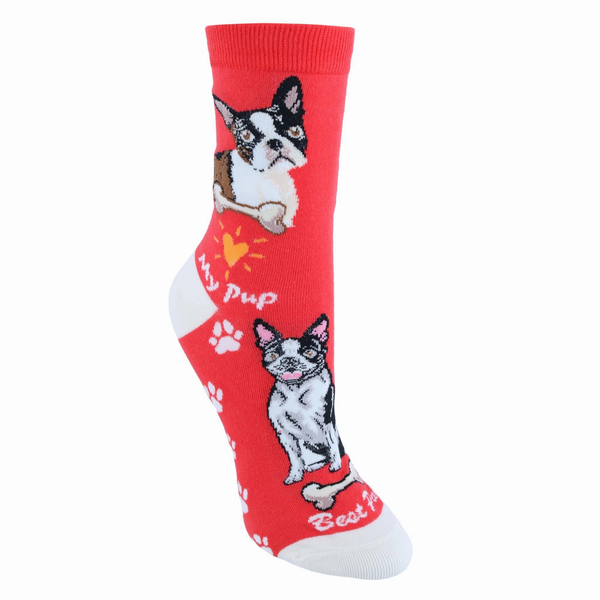 Women's My Pup Crew Novelty Socks