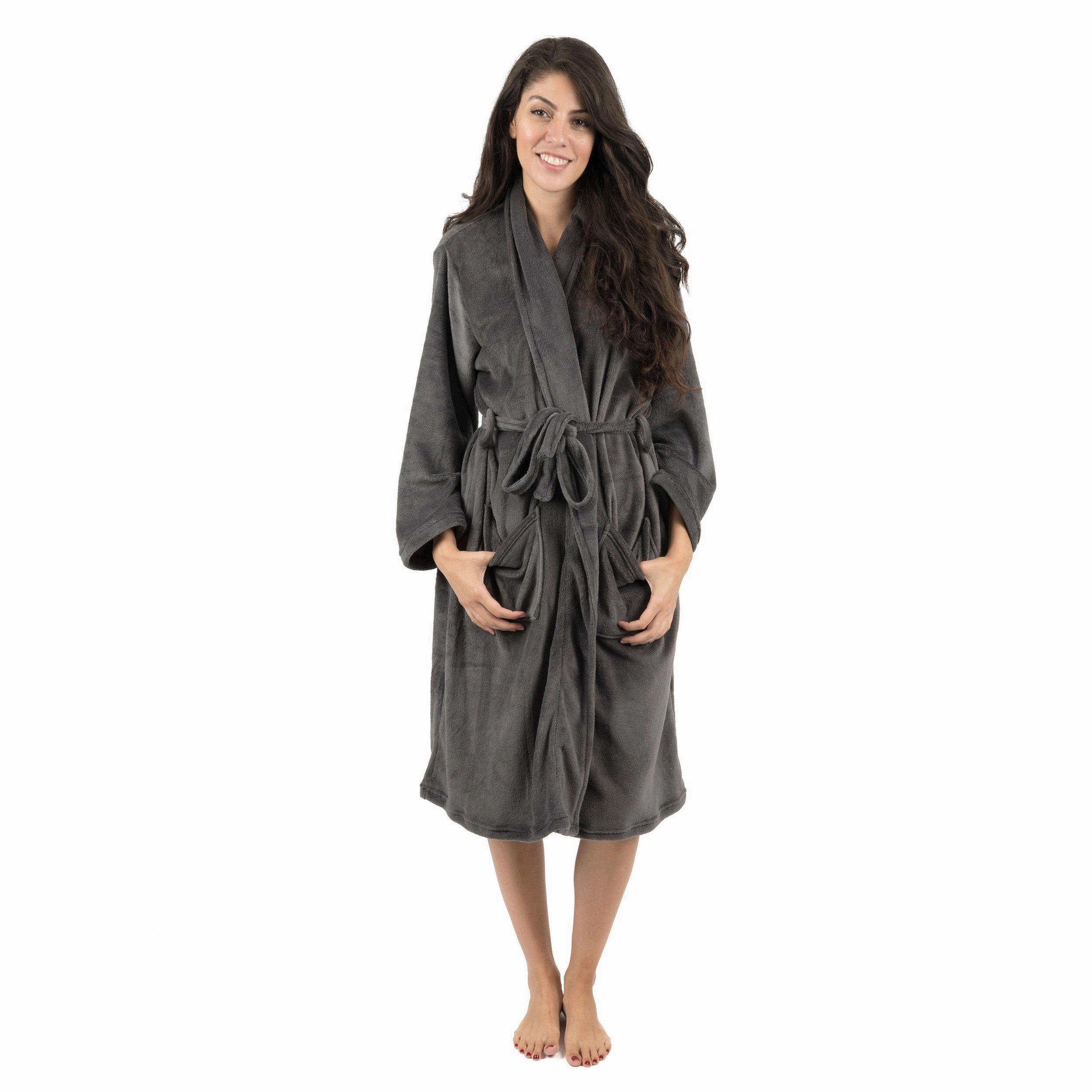 Womens Fleece Robe