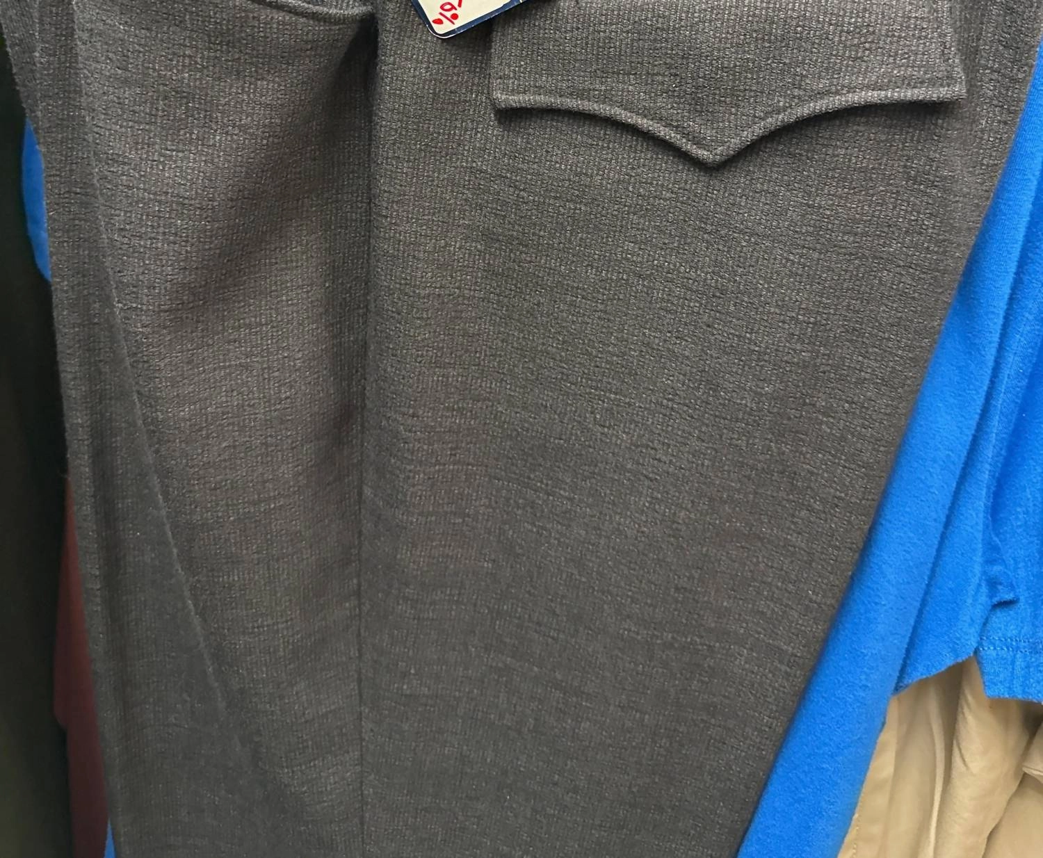Wool Dress Pant In Grey