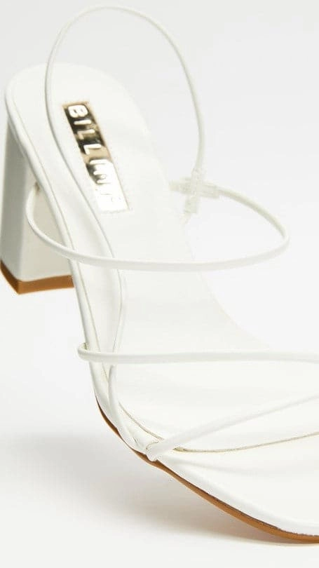 Yachi Heels - White