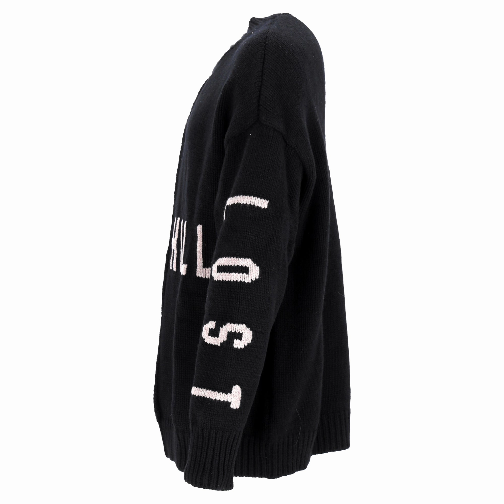 Yeezy Season 5 Lost Hills Jumper in Black Wool