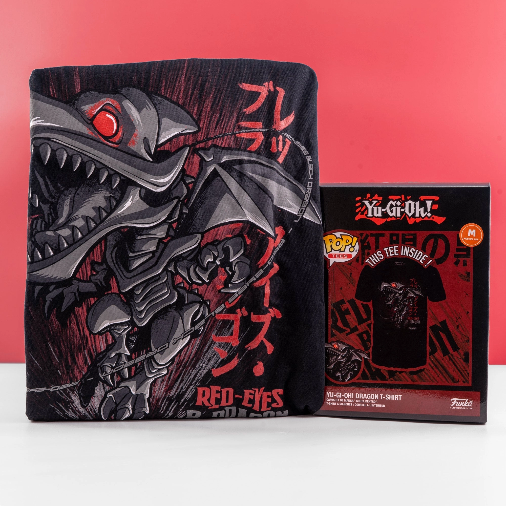 Yu-Gi-Oh! Red Eyes Black Dragon Funko Boxed Tee