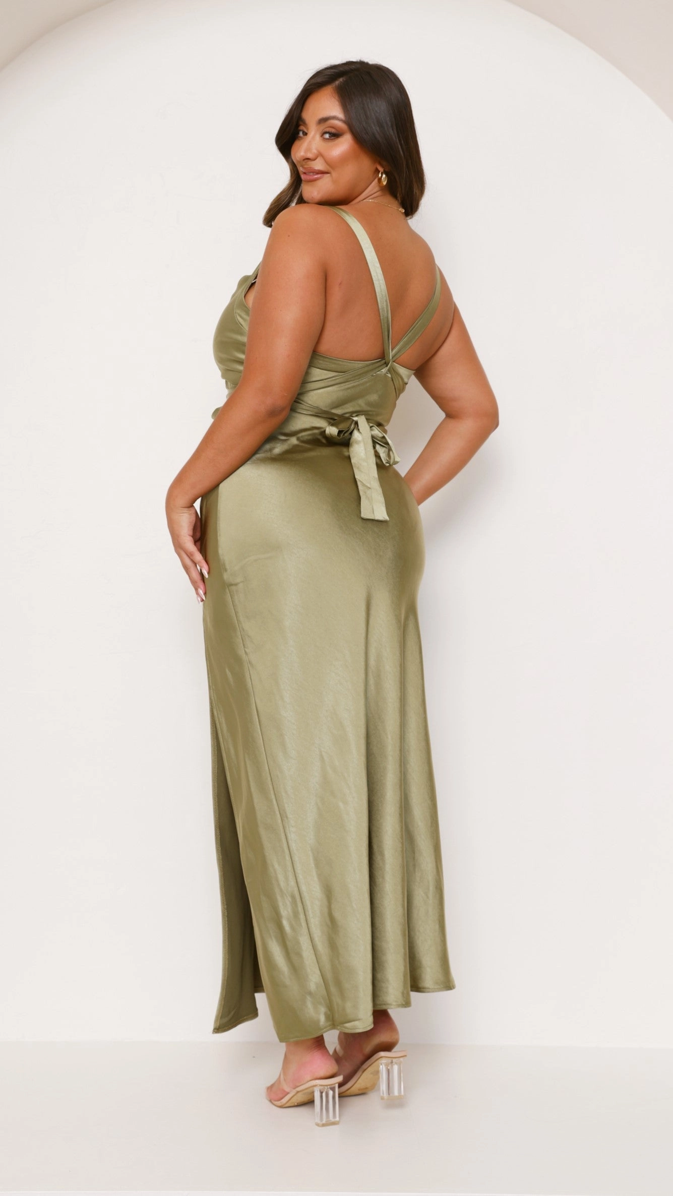Zendaya Maxi Dress - Olive