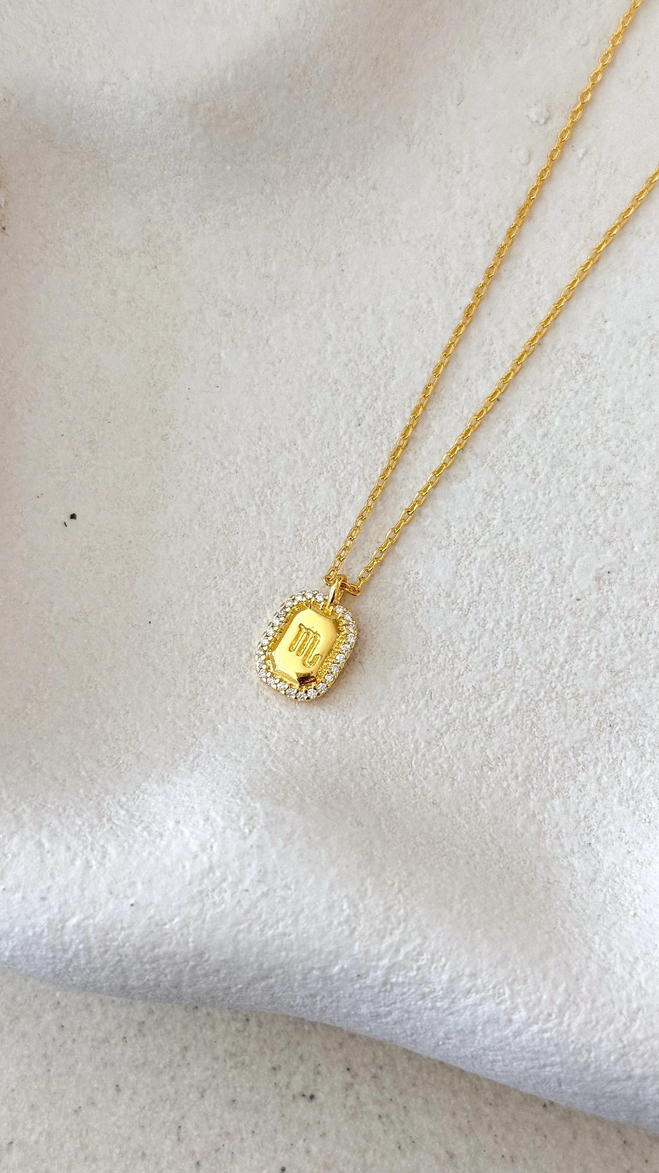 Zodiac Necklace - Scorpio